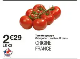 Monoprix Tomate grappe offre