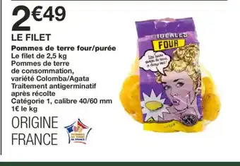 Monoprix Pommes de terre four/purée offre