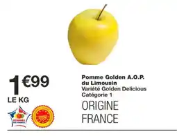Monoprix Pomme Golden A.O.P. du Limousin offre