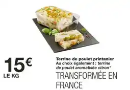 Monoprix Terrine de poulet printanier offre