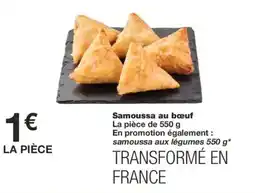 Monoprix Samoussa au bœuf offre