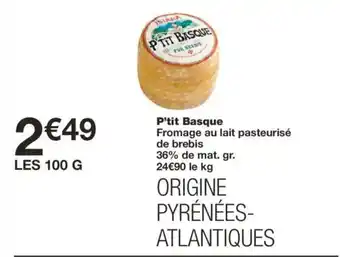 Monoprix P'tit Basque offre