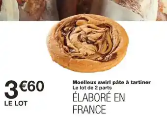 Monoprix Moelleux swirl pâte à tartiner offre