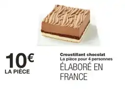 Monoprix Croustillant chocolat offre