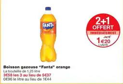 Monoprix FANTA Boisson gazeuse orange offre