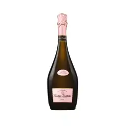 E.Leclerc Champagne Nicolas Feuillatte Cuvée Spéciale - Extra-Brut Rosé - 75 cl - étiquette abîmée offre