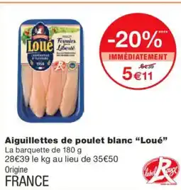 Monoprix LOUÉ Aiguillettes de poulet blanc offre