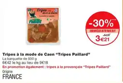 Monoprix TRIPES PAILLARD Tripes à la mode de Caen offre