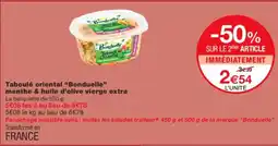 Monoprix BONDUELLE Taboulé oriental menthe & huile d'olive vierge extra offre