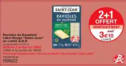 Monoprix SAINT-JEAN Ravioles du Dauphiné Label Rouge au comté A.O.P. offre