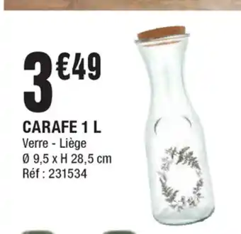 La Foir'Fouille Carafe offre