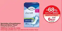 Monoprix TENA Serviettes d'incontinence Discreet Extra offre
