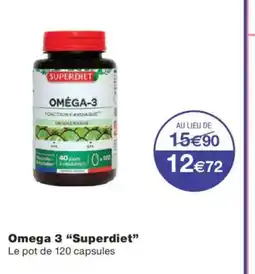 Monoprix SUPERDIET Omega 3 offre