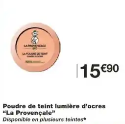 Monoprix LA PROVENÇALE Poudre de teint lumière d'ocres offre