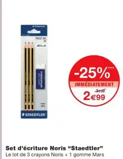 Monoprix STAEDTLER Set d'écriture Noris offre