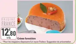 G20 Crème forestière offre