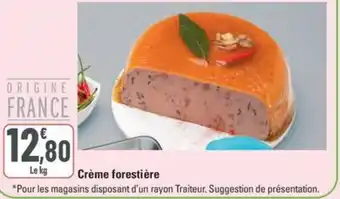 G20 Crème forestière offre