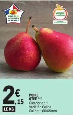 E.Leclerc Express Poire qtee offre