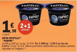 E.Leclerc Express DANONE Hipro myrtille offre