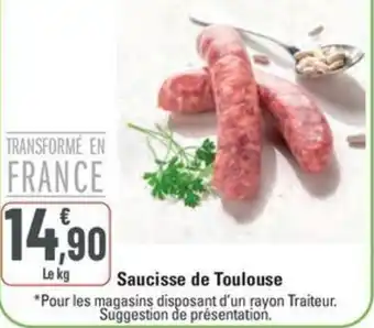 G20 Saucisse de Toulouse offre