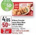 G20 8 Nems Crevette sauce Nuoc Mam DELI'S WORLD offre