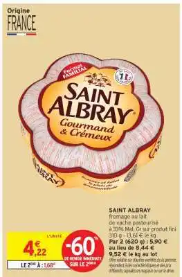 Intermarché SAINT ALBRAY offre