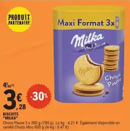 E.Leclerc Express MILKA Biscuits offre