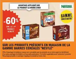 E.Leclerc Express NESTLÉ Sur les produits présents en magasin de la gamme barres céréales offre