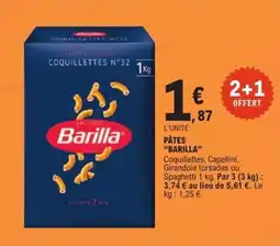 E.Leclerc Express BARILLA Pâtes offre