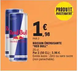 E.Leclerc Express RED BULL Boisson énergisante offre