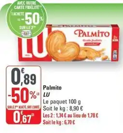 G20 Palmito LU offre