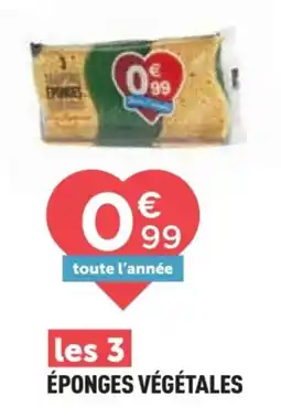 Centrakor Éponges végétales offre