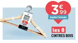 Centrakor Cintres bois offre
