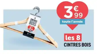 Centrakor Cintres bois offre