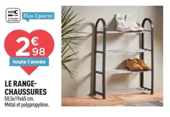 Centrakor Le range- chaussures offre