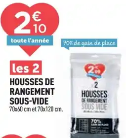 Centrakor Housses de rangement sous-vide offre