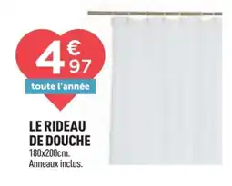 Centrakor Le rideau de douche offre