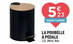 Centrakor La poubelle à pédale offre