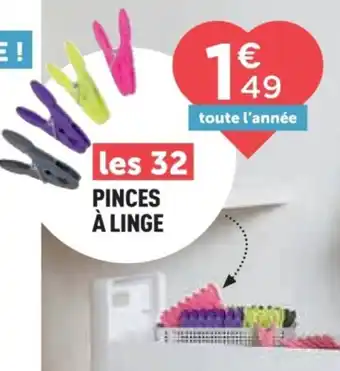 Centrakor Pinces à linge offre