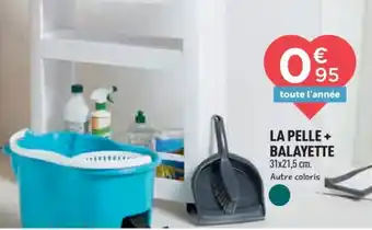 Centrakor La pelle + balayette offre