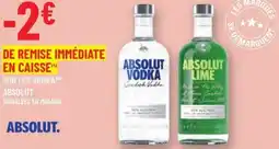 G20 ABSOLUT Sur les vodka offre