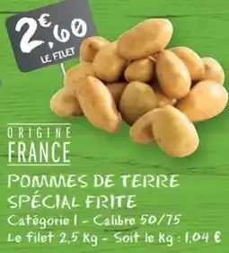 G20 Pommes de terre spécial frite offre