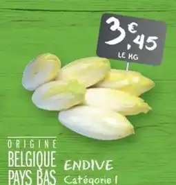 G20 Endive offre