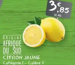 G20 Citron jaune offre