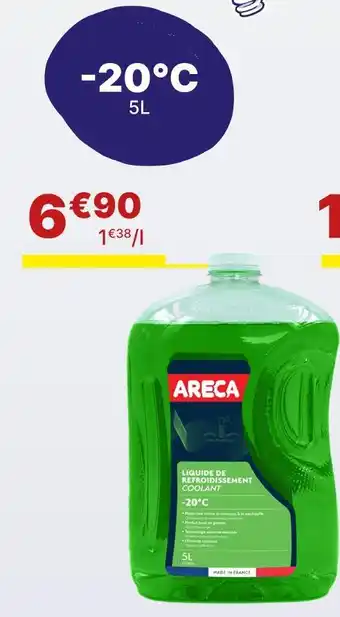 Carter-Cash ARECA Liquide de refroidissement offre