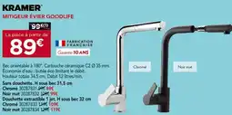 Gedimat KRAMER MITIGEUR ÉVIER GOODLIFE offre