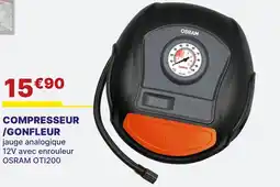 Carter-Cash OSRAM COMPRESSEUR/GONFLEUR OTI200 offre