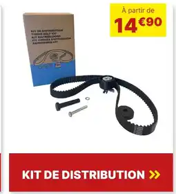 Carter-Cash Kit de distribution offre