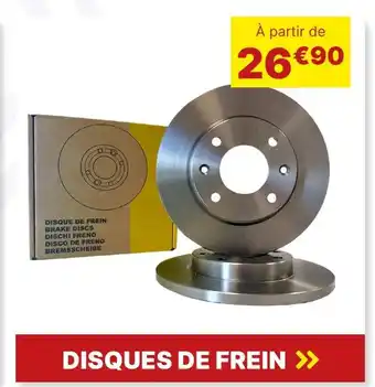 Carter-Cash Disques de frein offre