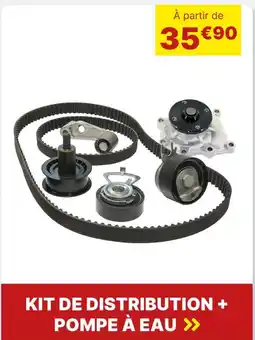 Carter-Cash KIT DE DISTRIBUTION + POMPE À EAU offre